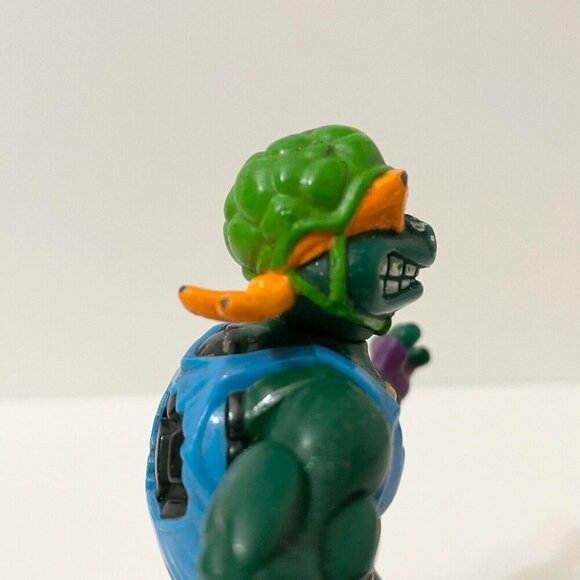 Vintage 1991 Teenage Mutant Ninja Turtle Skateboardin Mike TMNT Action Figure - Picture 13 of 16